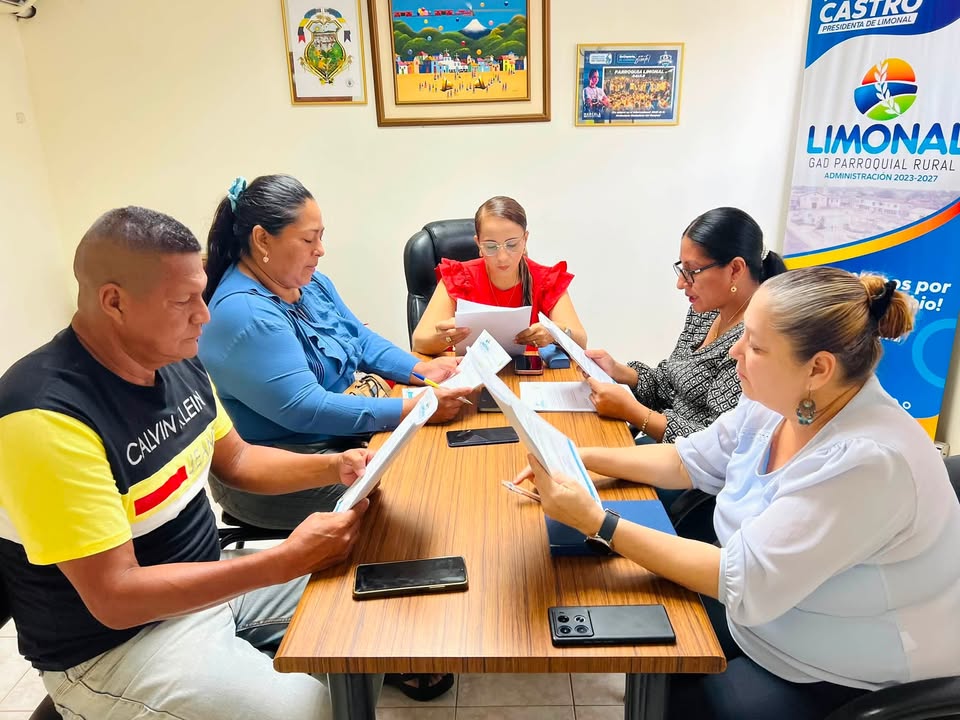 GAD Parroquial de Limonal aprobó agenda de la Sesión 16-2026 con foco en transparencia